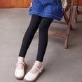thumbnail image 6 of Baozhu Girls Thick Leggings For Winter,Kids Soft Strech Tight Pants, 6 of 7