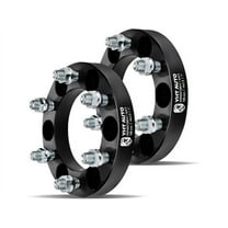 Wheel Spacer Kit 2 - Compatible with 1999 - 2021 Chevy Silverado 1500 2000 2001 2002 2003 2004 2005 2006 2007 2008 2009 2010 2011 2012 2013 2014 2015 2016 2017 2018 2019 2020