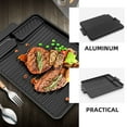 thumbnail image 2 of YSNOOWE Rectangular Hot Plate Aluminum Nonstick For Family Grilling 1Pack, 2 of 7