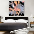 thumbnail image 2 of ARTCANVAS Black Pink Purple Gray Modern Square Canvas Art Print - Size: 36" x 36" (0.75" Deep), 2 of 9