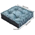 CJC Floor Pillow Large Square Chair Cushions Sitting for Adults ...