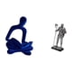 thumbnail image 5 of Figura de pensador abstracto, estatua de caballero, figura decorativa de resina coleccionable, adorno artístico de escritorio, adecuado para regalar,, 5 of 8