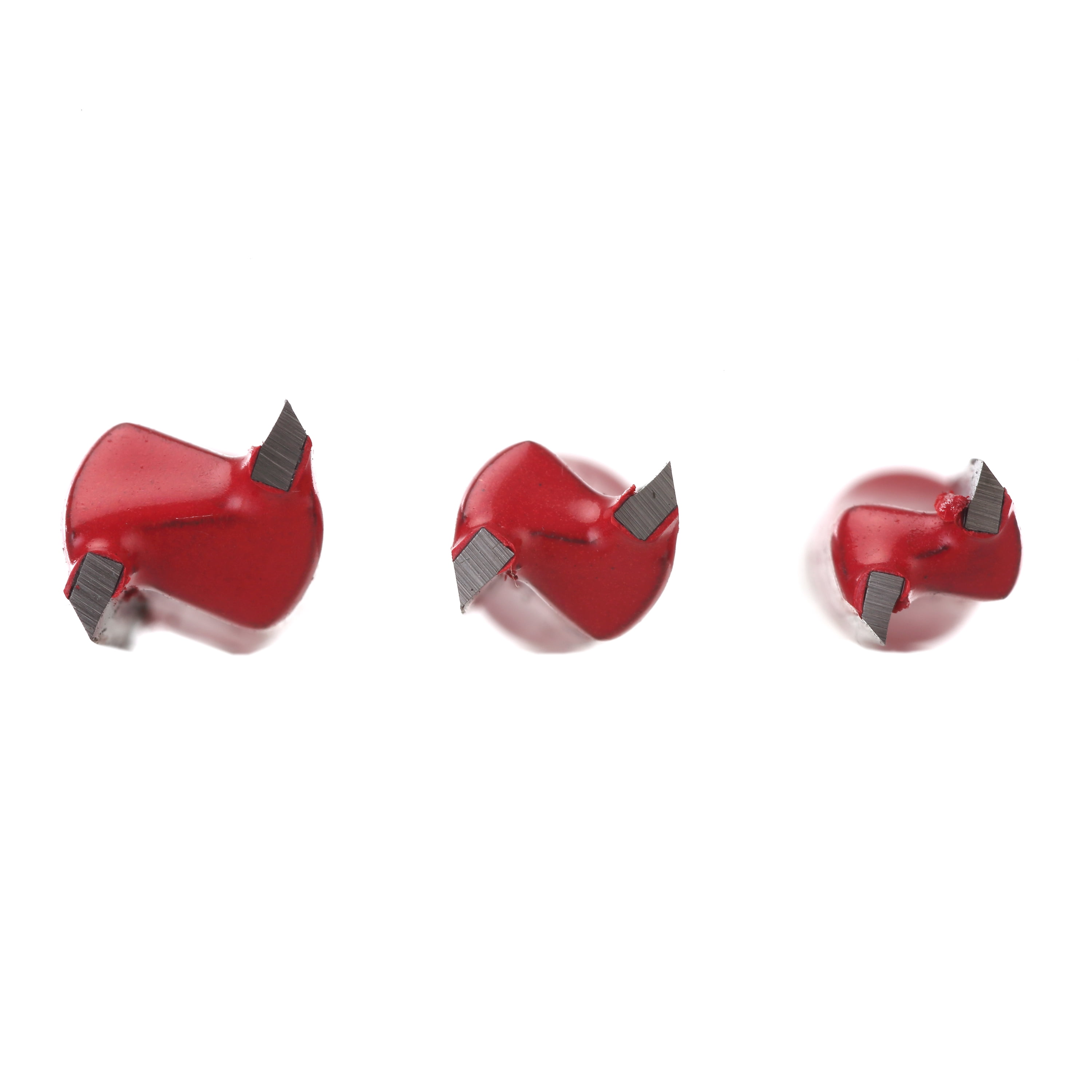 Hyper Tough 3 Piece Straight Router Bit Set