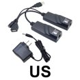 thumbnail image 3 of Extensor Ethernet USB 2.0 A RJ45 Con Conexiones Adaptador Corriente Hasta 100 M (EE. UU.), 3 of 4