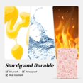 thumbnail image 4 of Acrylic Refrigerator Stick 3.5×2.5in Rectangular Anti-Tear Wear Or Fracture Can Be Used For A Long Time To Stick Soft Magnetic Back Rose Gold Leopard Print Animal Skin Texture_4, 4 of 8