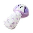thumbnail image 4 of Spark Create Imagine Plush Sloth Hand-Grip Rattle Toy, Soft Baby Rattle, 6" Easy Grasp, Ages 0 Months+, 4 of 8