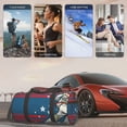 thumbnail image 5 of Easygdp Astronaut Runs Forward Travel Duffle Bag,Carry on Bag Travel Bags Gym Bag Carry On Luggage Bags, 5 of 6