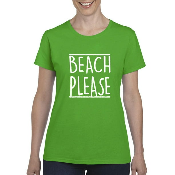 t shirt beach please