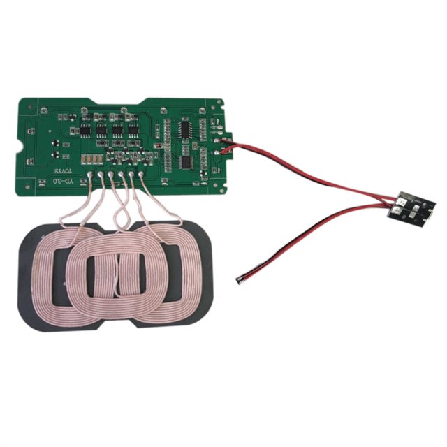 Placa de Circuito Baoblaze Almohadilla de Carga Inalámbrica DIY 5