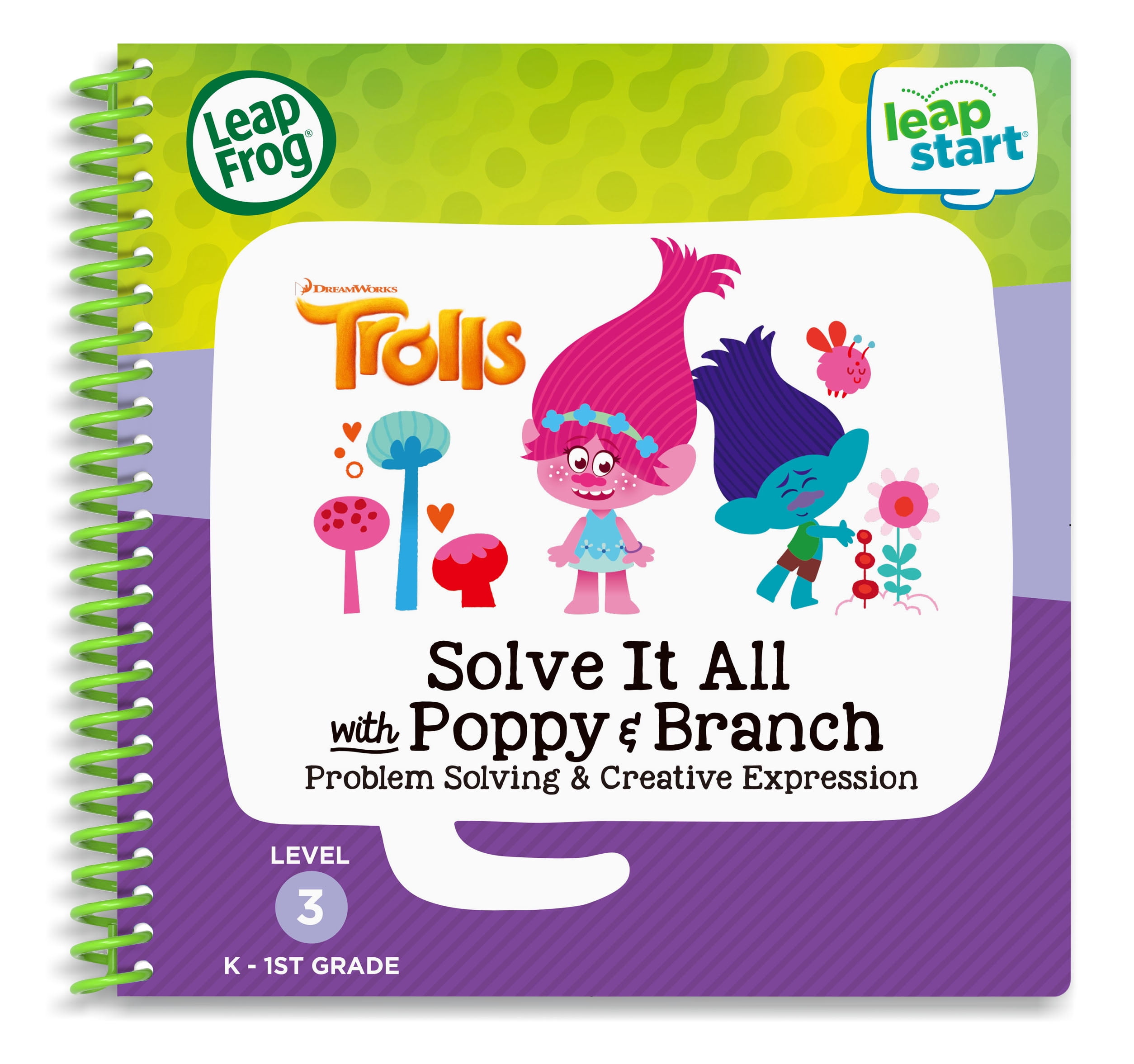 LeapFrog LeapStart 3D Solve It All with Poppy and Branch Learning Book - Walmart.com - Walmart.com