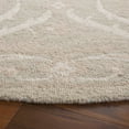 thumbnail image 3 of SAFAVIEH Blossom Donella Floral Area Rug, Light Gray/Ivory, 6' x 6' Round, 3 of 10
