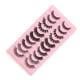 thumbnail image 1 of Juego de 10 pestañas postizas hechas a mano con rizo DD, pestañas postizas multicapa para mujer, 1 of 15