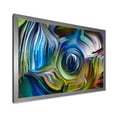 thumbnail image 2 of Designart 'Colour Spiral Fusion' Modern Framed Art Print, 2 of 4
