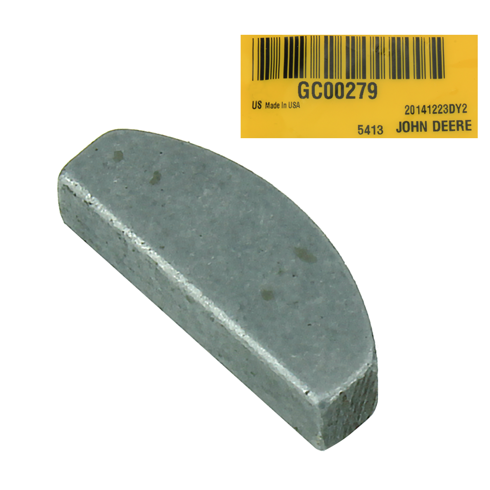 John Deere Original Equipment Shaft Key GC00279