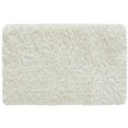thumbnail image 3 of Transitional 2x3 Area Rug Shag Thick (2' x 3') Solid White Indoor Scatter Easy to Clean, 3 of 8