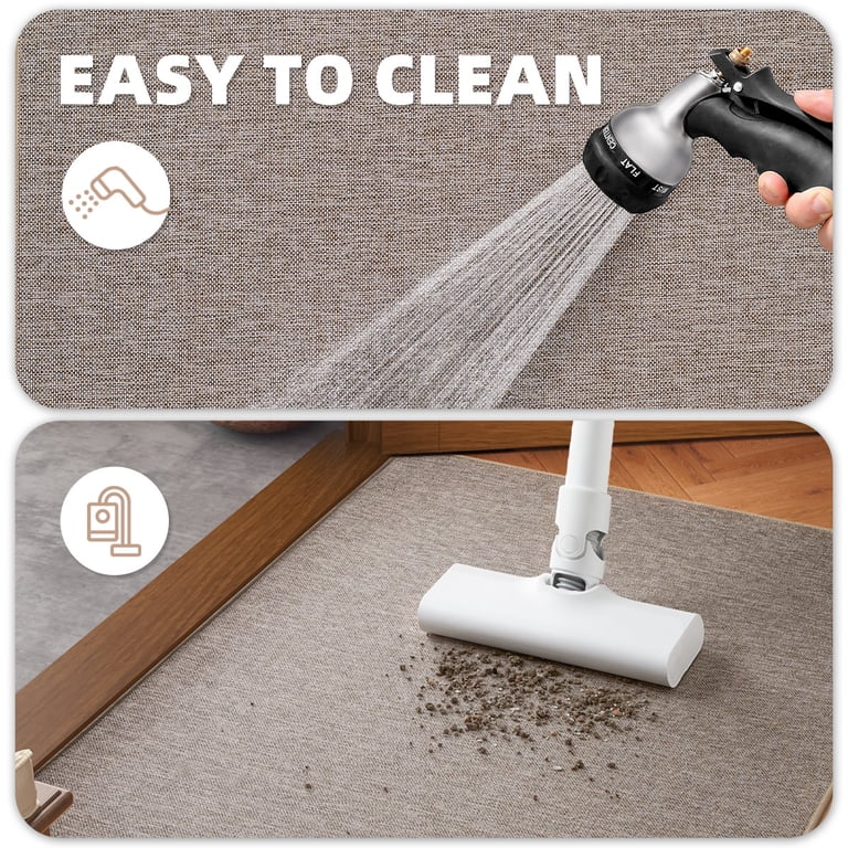 PABUBE Indoor Doormat, 17 x 30 Inches, Khaki photo 7