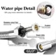 thumbnail image 5 of 3 Pieces Enema Shower Shower With 3 Shower Heads, Shower Kit For Men + 150cm Shower Hose (silver), 5 of 5