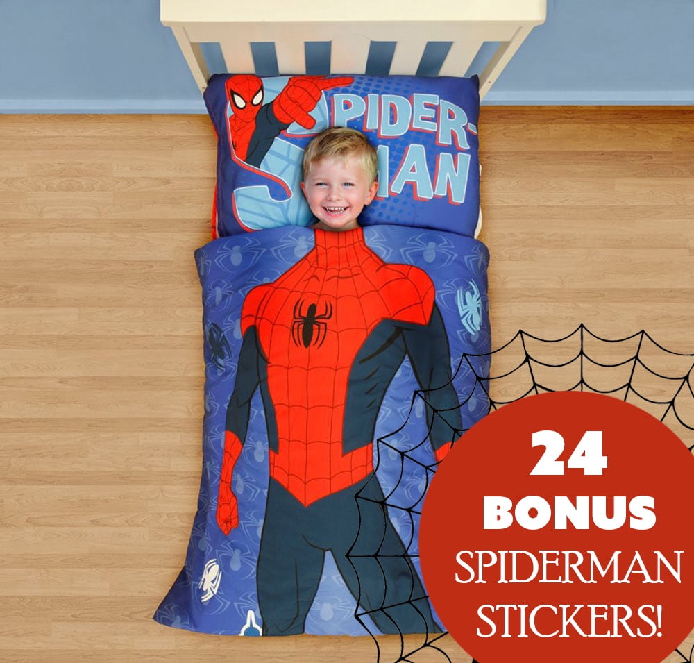 spiderman crib set