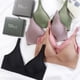 thumbnail image 1 of Conjunto de sujetador push-up ajustable con aros sin acero para mujer, ropa interior de verano, fino y pequeño, 1 of 1