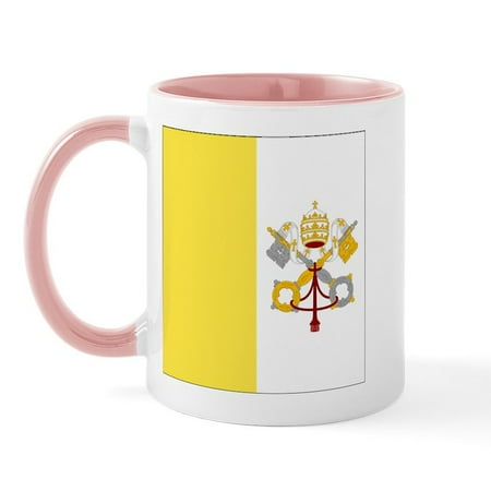 

CafePress - Vatican City Flag Mug - 11 oz Ceramic Mug - Novelty Coffee Tea Cup