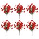 thumbnail image 1 of 6PC Outdoor Artificial Flowers Realistic And Morning For Outdoor Decor And Arrangements, 1 of 5