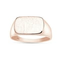 thumbnail image 2 of AFFY Rectangular Signet Ring In 14K Rose Gold Plated 925 Sterling Silver for Men's, Ring Size 14, 2 of 3