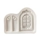 thumbnail image 1 of Billuyoard Molde para marco de puerta, molde de silicona para ventana, herramienta circular Simple moderna europea, Mousse, Chocolate, pudín, cocina, Herramientas y accesorios para hornear Billuyoard HA080931-00, 1 of 6