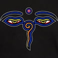 thumbnail image 3 of CafePress - Buddha Eyes Dark T Shirt - Men's Classic Graphic Cotton T-Shirt, 3 of 4