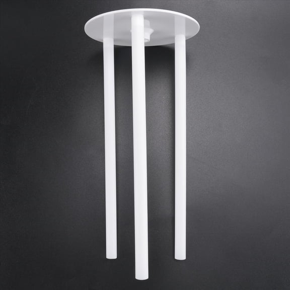 Cake Supports - Pack of 18 Cake Stands, Reusable Dowel Rods, Cake Supports with 3 Cake Plates, for Multi-Tier Cakes