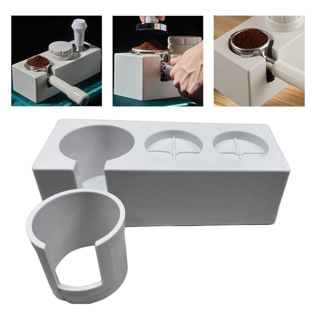 Soporte de mapución de , accesorio pa cafetera, antideslizante, , de plástico ABS, accesorios pa herramientas de , de perfecl Titular de manipulación de café