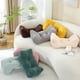 thumbnail image 1 of Fiudx Cojín de Pana, Soporte Lumbar Suave, Cómodo Cojín para La Siesta, Multiusos, para Oficina, Viajes y Coche, Diseño Ergonómico, Cojín Relajante, Tamaño 38 X 20 X 14 Cm, 1 of 7