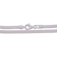 thumbnail image 4 of Sterling Silver Italian Mesh Rope Chain 3mm Solid 925 Italy Necklace 16" Jewelry Female Unisex, 4 of 5