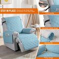 thumbnail image 3 of Aorsher 100% Waterproof Recliner Chair Covers, Washable Slipcover with Pocket, Non-Slip Dog Chair Cover Furniture Protector with Elastic Straps for Pets, 3 of 15
