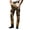 Brown, variant on Halloween Dressy Pants for Men, Pumpkin Skeleton Ghost Print Bottoms, Slim Fit Stright-Leg Funny Cosplay Pants for Halloween