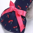thumbnail image 4 of YUEHAO Dog Skirts for Small Dogs Girl Cute Pet Print Bow Skirt Breathable Summer Sleeveless Shirt Comfortable Dog Shirt Breathable Dog Pet Dog Clothes (Navy, L), 4 of 8