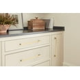 thumbnail image 2 of Amerock Cityscape 10-1/16 inch (256mm) Center-to-Center Champagne Bronze Cabinet Pull - 10 Pack, 2 of 5