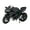 Black With box, variant on MAE 1:12 Kawasaki Ninja H2R Toy Motorcycle Diecast Metal Model Racing Sound & Light Collection Gift For Boy Kids M15