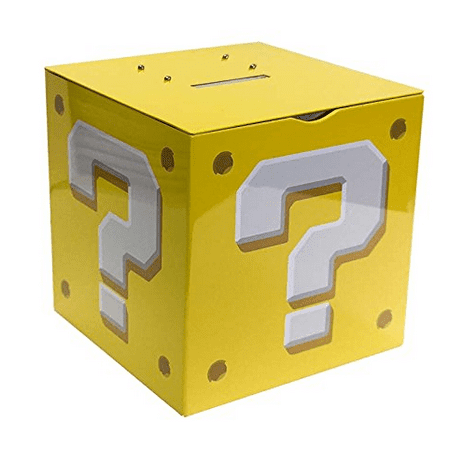 Nintendo Super Mario Bros. Question Block - Money Box Coin Bank