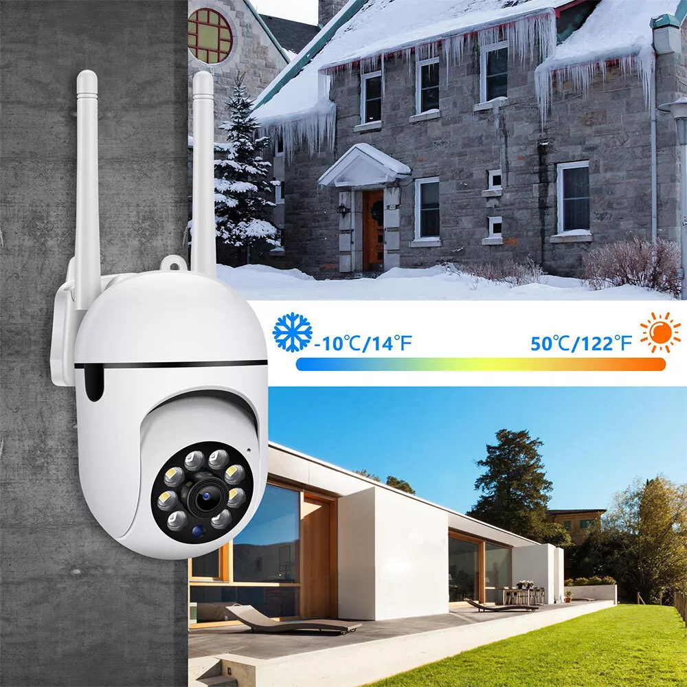 4-Pack Wireless 5G WiFi Security Camera System Smart Outdoor Night Vision 1080P