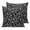 Black, variant on Pillow Covers 26x26 Set of 2, Black Botanical Throw Pillow Covers Decorative Couch Cushion Cover, Pastoral Spring Floral Classic Black Microfiber Soft Square Pillowcases for Bedroom Living Room Sofa