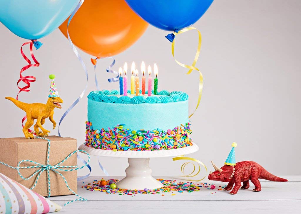 One year party decor. Happy birthday background. Cake smash. Stock Photo by  Alex_Studio_Ukraine