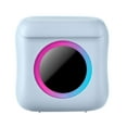 Printers Seven Color Atmospheres Breathing Light Label Photo Bluetooth
