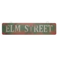 thumbnail image 2 of Bloody Elm & Sinister Metal Street Signs Halloween Haunted House Prop Scary 2-pc, 2 of 5