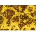 thumbnail image 1 of Ahgly Company Indoor Rectangle Abstract Yellow Modern Area Rugs, 3' x 5', 1 of 4
