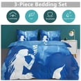 thumbnail image 6 of Ocean Cute Mermaid Bedding Set with Zipper Closure for Girls & Boys, 6 of 6