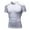 White, variant on Hazel Tech Men compression T Thirt Casual Short sleeved T shirt Slim Brand Casual T shirts Elasitc Quick Dry Athletic Running Gym Workout Short Sleeve Tee Tops