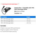 thumbnail image 2 of Antenna Base - Compatible with 1998 - 2005 Volkswagen Beetle 1999 2000 2001 2002 2003 2004, 2 of 2
