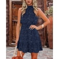 thumbnail image 2 of Sherrylily Summer Dress for Women Chiffon Blouses Skirt Spaghetti Sleeveless Tops Halter Ruffle Dresses, 2 of 4