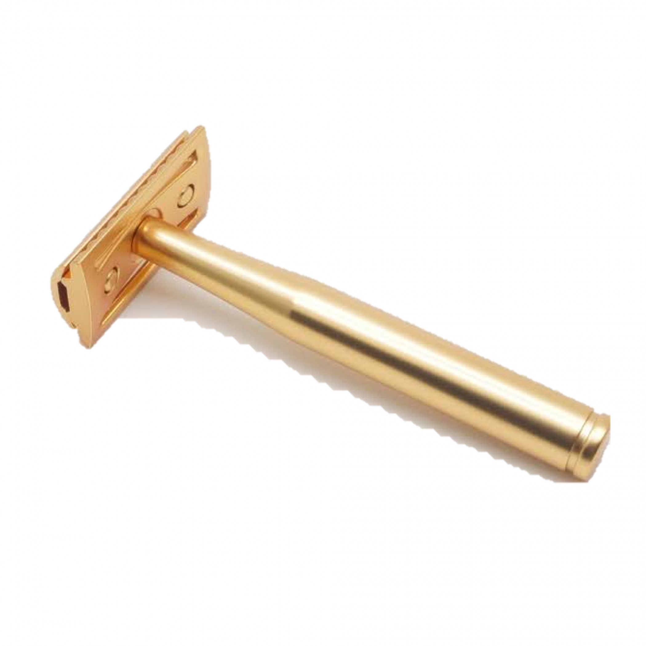 Yaqi Midas 3-piece Matte Gold Double Edge Safety Razor