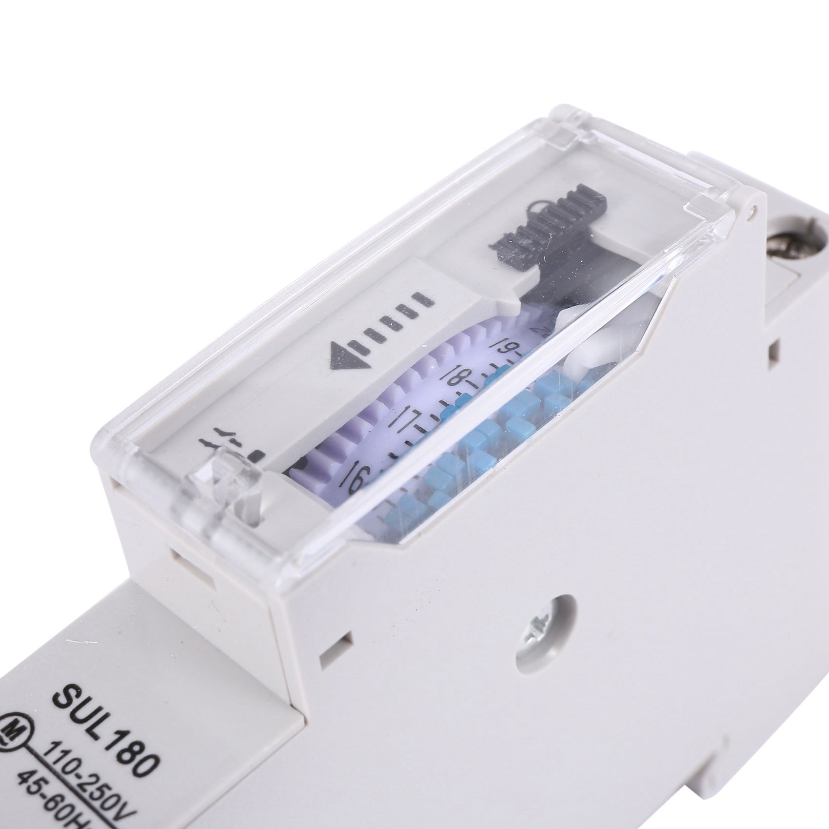5X SUL180A 15 Minutes Mechanical Timer 24 Hours Programmable Din Rail Timer Time Switch